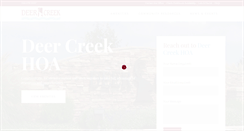 Desktop Screenshot of deercreekhomeowners.net