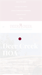 Mobile Screenshot of deercreekhomeowners.net